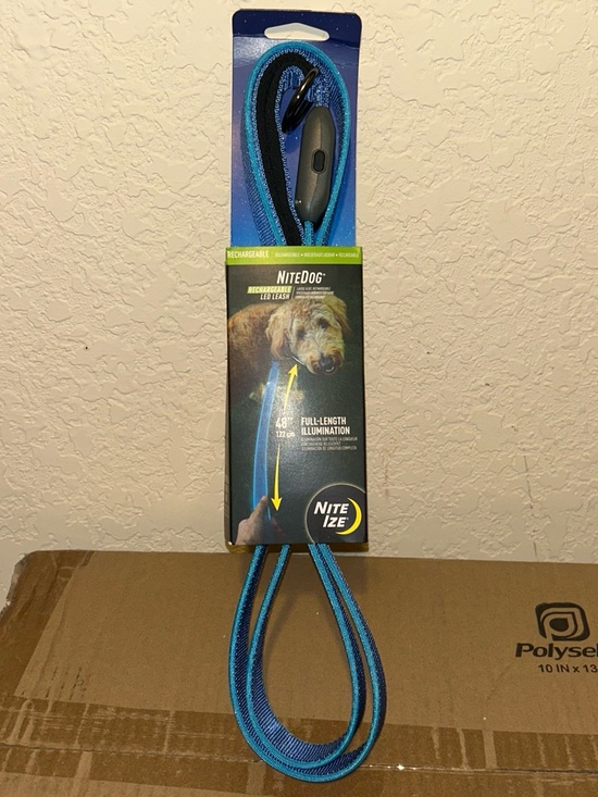 Nite Ize Other - Blue Rechargeable LED Dog Leash